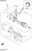 STARTER MOTOR for Suzuki DR-ZSM 400 2018