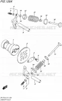 CAMSHAFT   VALVES for Suzuki DR-Z 70 2018