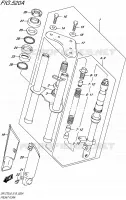 FRONT FORK for Suzuki DR-Z 70 2018