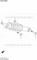 REAR SHOCK ABSORBER for Suzuki DR-Z 70 2018