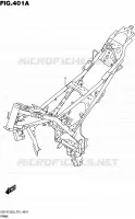 FRAME for Suzuki GSX-S 125 2018