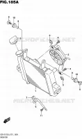 RADIATOR for Suzuki GSX-S 125 2018