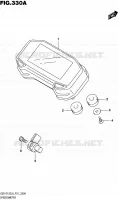 SPEEDOMETER for Suzuki GSX-S 125 2018