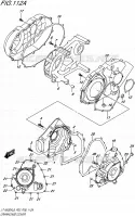 CASING for Suzuki KINGQUAD 500 2018