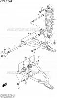 FRONT SUSPENSION ARM for Suzuki KINGQUAD 500 2018