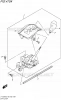 GEAR LEVER for Suzuki KINGQUAD 500 2018