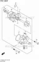 WATER PUMP for Suzuki KINGQUAD 500 2018