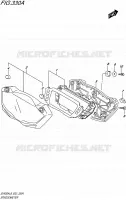 SPEEDOMETER for Suzuki SV 650 2018