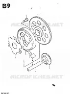 STARTER MOTOR CLUTCH for Suzuki GSX-S 750 1984
