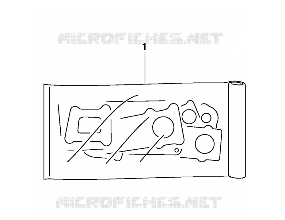 GASKET SET Suzuki MOTO 650 SAVAGE 1998  LS650PW(E2)