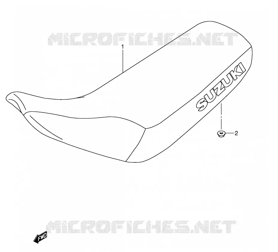 SEAT Suzuki MOTO 50 JR 2006  JR50K6(P3/P28)