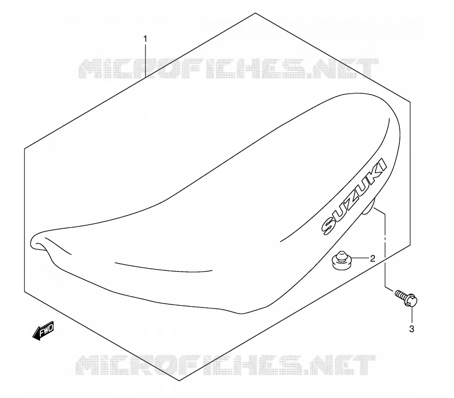 SEAT Suzuki MOTO 80 JR 2001  JR80K1(P3/P28)