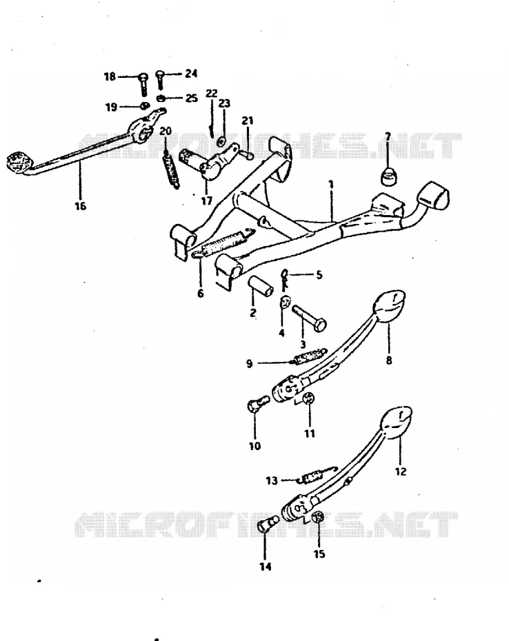 STAND Suzuki MOTO 750 GSX 1981  GSX750X(T/X)
