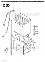 BATTERY for Suzuki GSX-S 750 1984