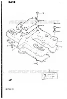 CYLINDER HEAD COVER for Suzuki GSX-S 750 1984
