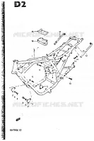 FRAME for Suzuki GSX-S 750 1984