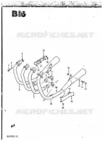 MUFFLER for Suzuki GSX-S 750 1984