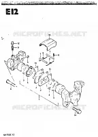 REAR CALIPERS for Suzuki GSX-S 750 1984