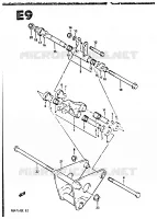 SHOCK ABSORBER LINKAGE for Suzuki GSX-S 750 1984