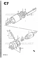 STARTER MOTOR for Suzuki GSX-S 750 1984