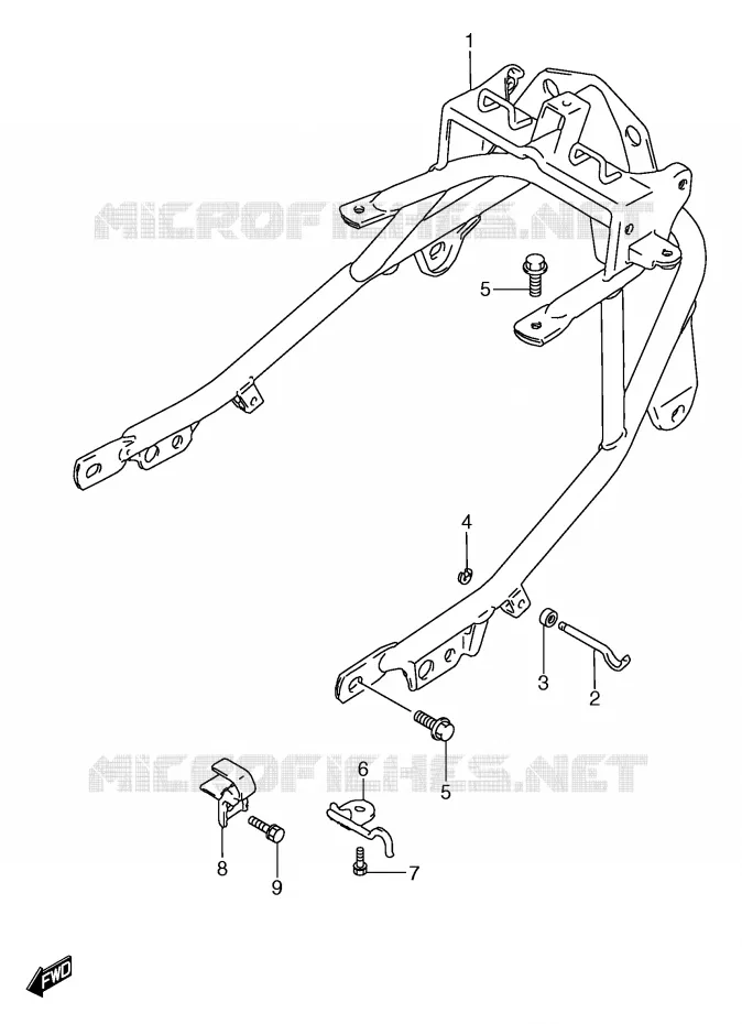HANDLE GRIP Suzuki MOTO 750 GSX-F 1994  GSX750FR(E2)