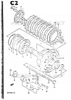 CLUTCH for Suzuki GSX-S 750 1984