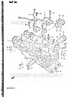 CYLINDER HEAD for Suzuki GSX-S 750 1984