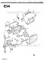HEADLIGHT for Suzuki GSX-S 750 1984