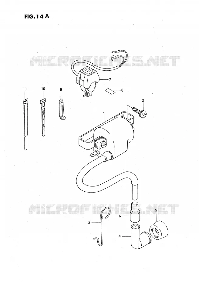 ELECTRICAL (MODEL S) Suzuki MOTO 50 JR 1994  JR50R(P3)