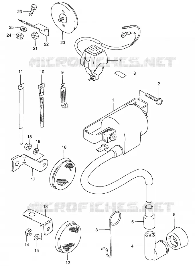 ELECTRICAL Suzuki MOTO 50 JR 1997  JR50V(P3/P28)