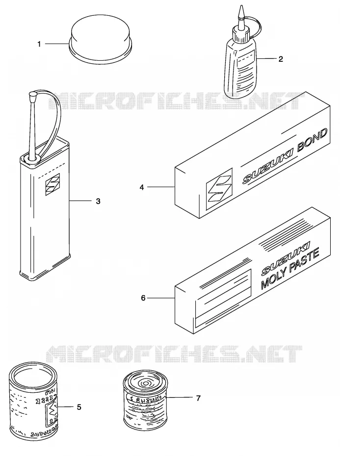 OPCIONAL Suzuki MOTO 250 MARAUDER 2002  GZ250K2(P34)