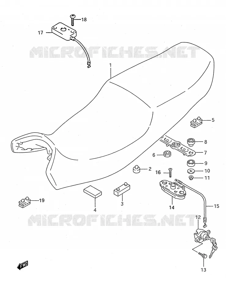 SEAT Suzuki MOTO 750 GSX-F 1995  GSX750FS(E28)
