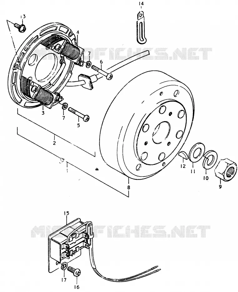 CLUTCH Suzuki MOTO 750 GSX-E 1984  GSX750ESE(D/E)