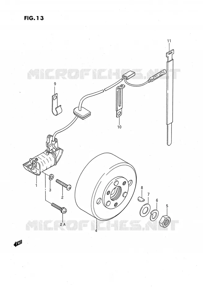 IGNITION Suzuki MOTO 50 JR 1993  JR50P(P3)