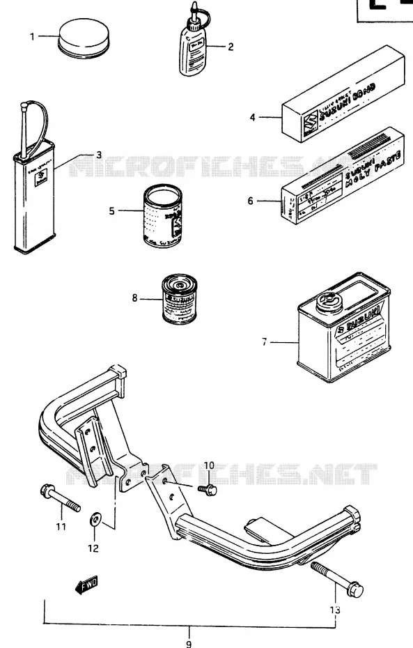 OPTIONS Suzuki MOTO 750 GSX-E 1986  GSX750ESG(F)