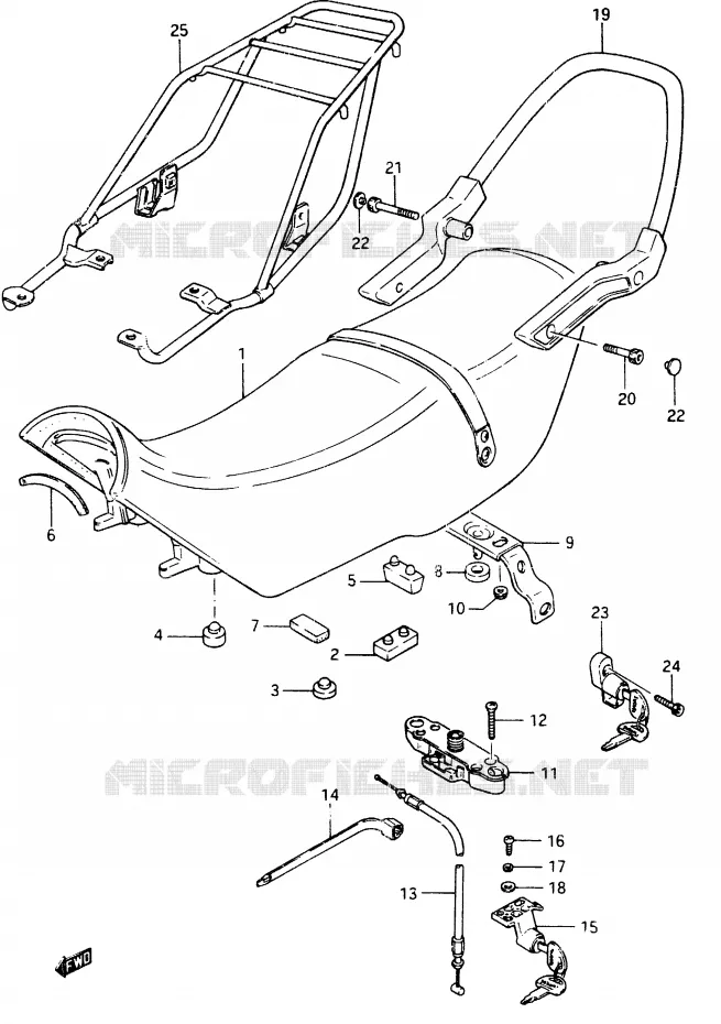 SEAT Suzuki MOTO 750 GSX-E 1986  GSX750ESG(F)