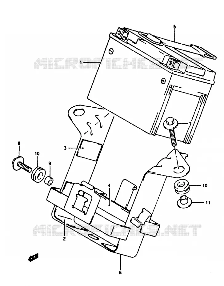 BATTERY Suzuki MOTO 125 RG 1993  RG125FUP(N/P/R)