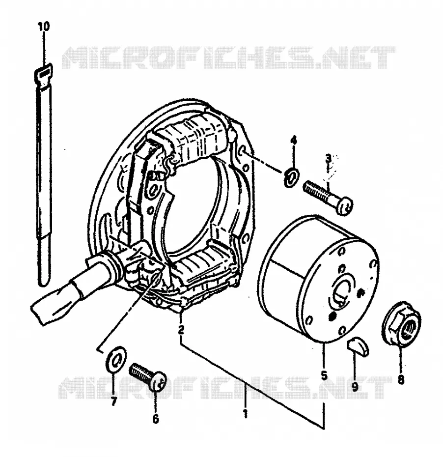 IGNITION Suzuki MOTO 125 RM 1984  RM125E(E/F)