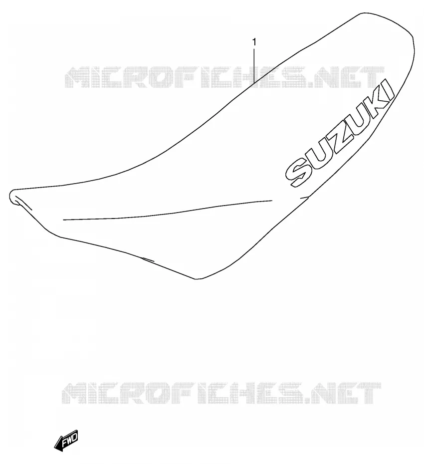 SEAT Suzuki MOTO 125 RM 1998  RM125W(E2)