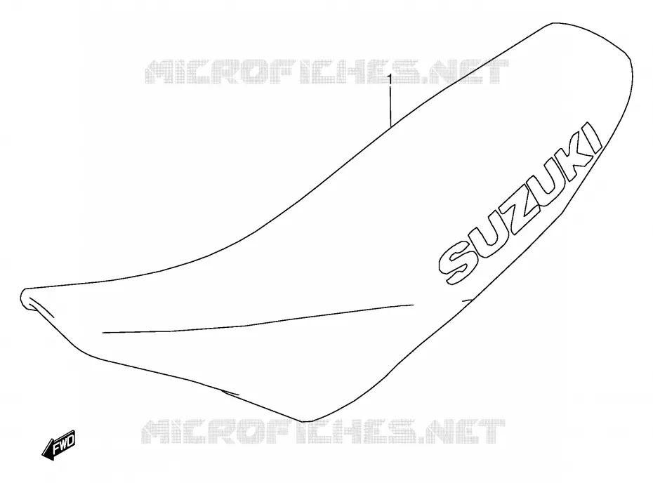 SEAT Suzuki MOTO 250 RM 2000  RM250Y(E3/E28)