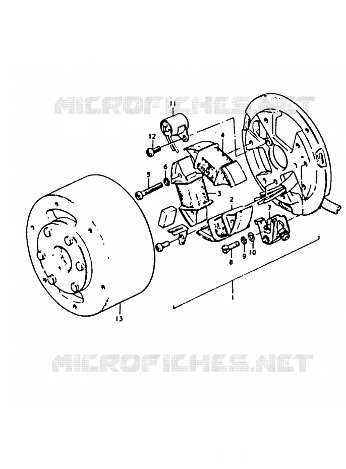 FOR SPECIAL MARKET (E2) Suzuki MOTO 100 A100 1990  A100L(K/L/M/N/4)