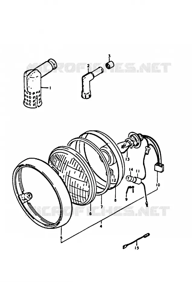 FOR SPECIAL MARKET (E2) Suzuki MOTO 100 A100 1991  A100M(K/L/M/N/4)