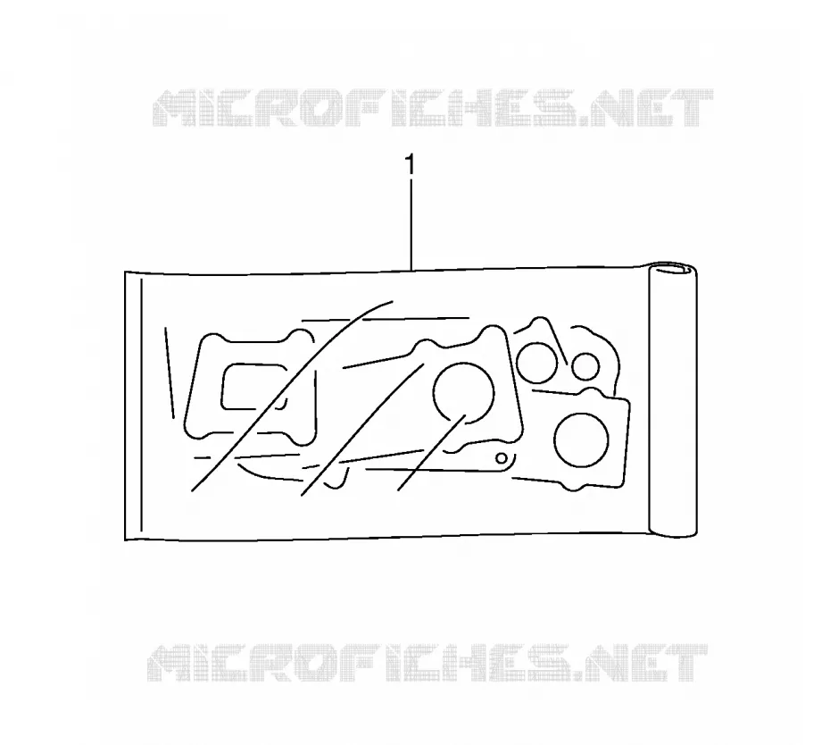 GASKET SET Suzuki MOTO 400 DR-Z 2003  DR-Z400SK3(E3/E28)