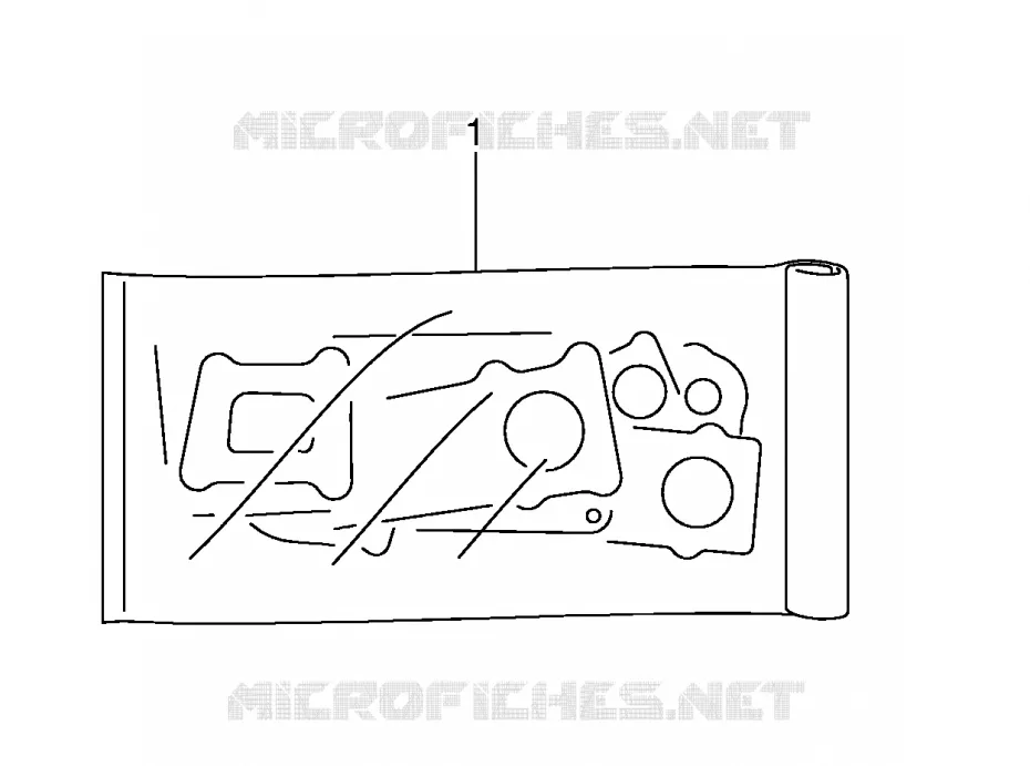 GASKET SET Suzuki MOTO 400 DR-Z 2008  DR-Z400SK8(E2)