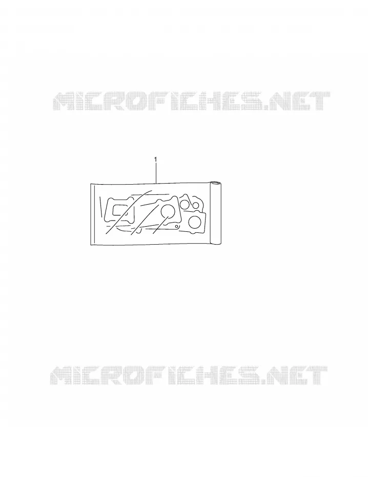 GASKET SET Suzuki MOTO 650 V-STROM 2004  DL650U3K4(E2)