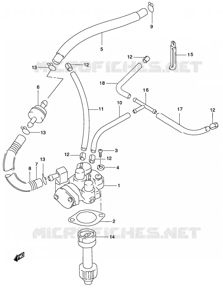 OIL PUM (MODEL K3/K4) Suzuki SCOOTER 50 KATANA 2003  AY50K3(P19)