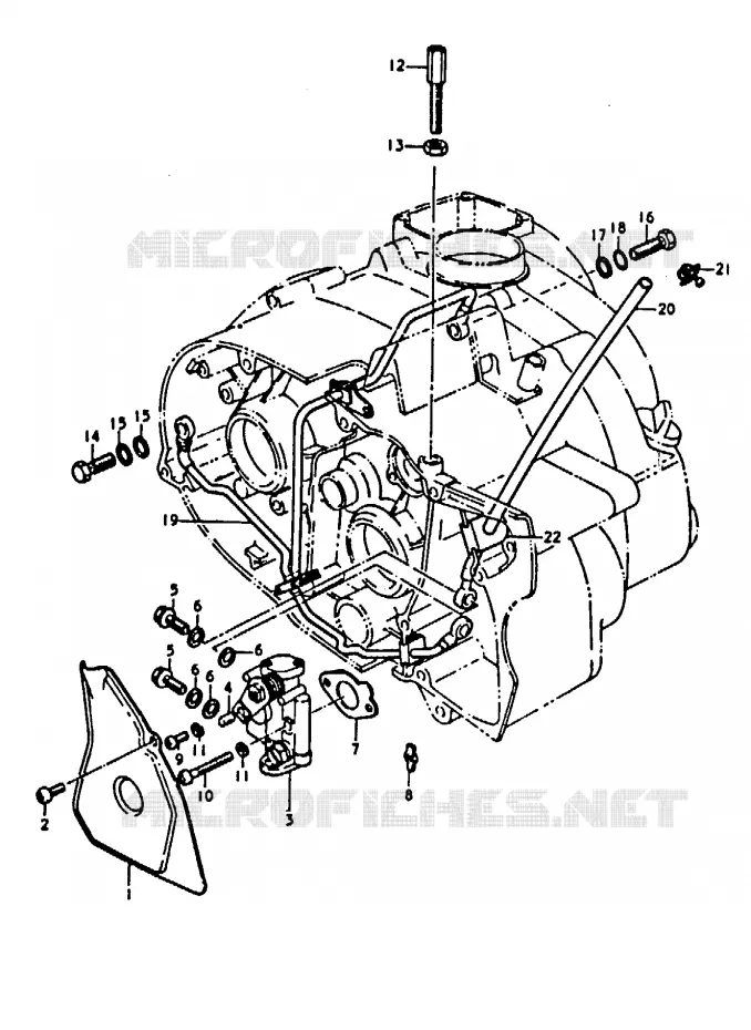 OIL PUMP Suzuki MOTO 100 A100 1990  A100L(K/L/M/N/4)
