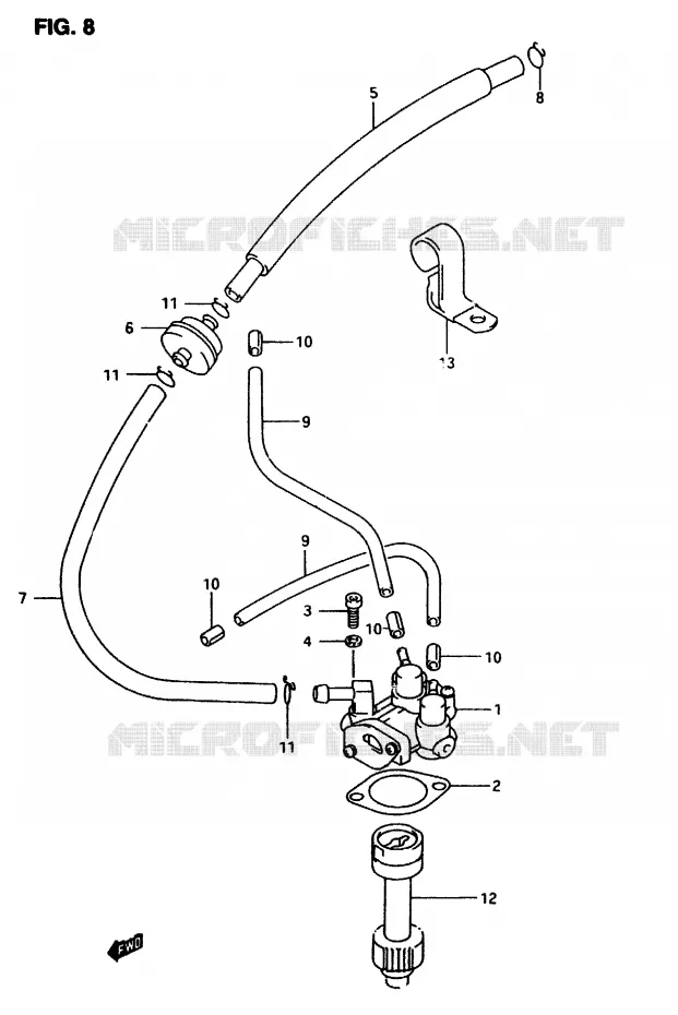 OIL PUMP Suzuki SCOOTER 50 AP 1997  AP50V(T/7/V)