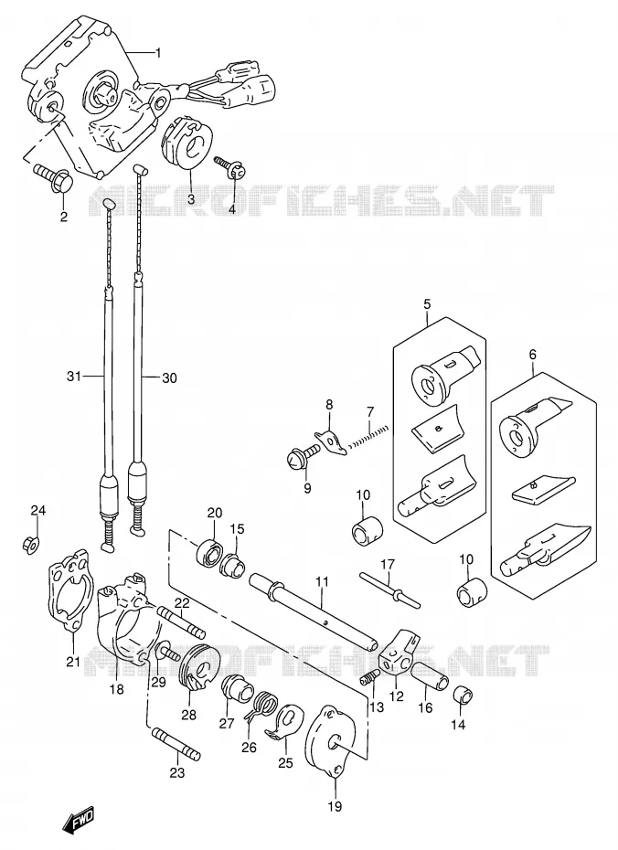 EXHAUST VALVE Suzuki MOTO 125 RG 1999  RG125FX(E6)