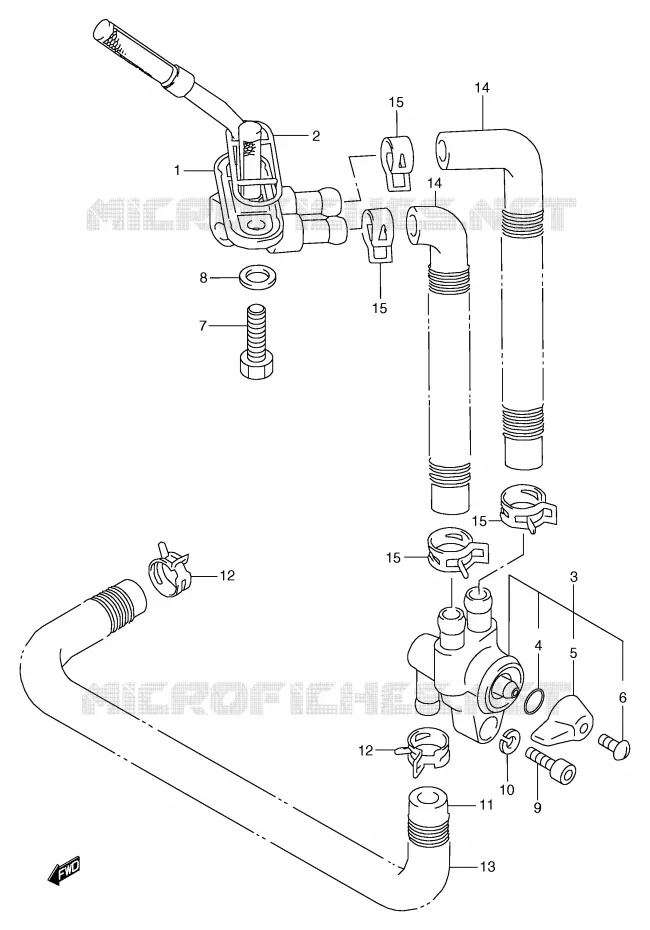 FUEL COCK Suzuki MOTO 800 MARAUDER 2000  VZ800Y(E2)